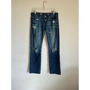 AG Adriano Goldschmied Tomboy Straight Boyfriend Fit Jeans size 28 R